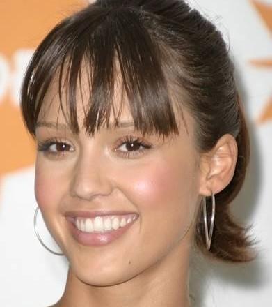 Jessica Alba Ear Piercing