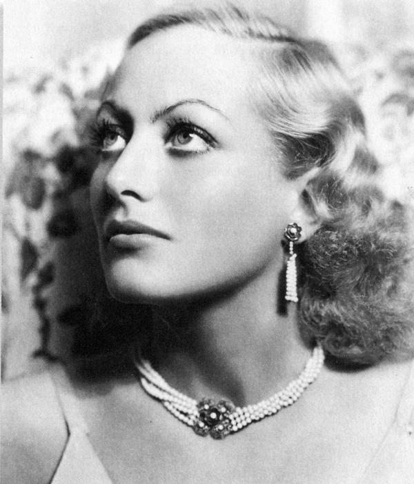 Joan Crawford Ear Piercing