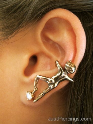 Ear Cuff Piercing Men