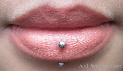 Lip Piercing On Girl Kinda