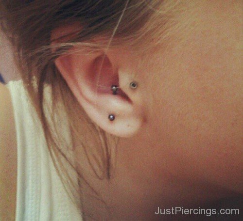 Tragus And Anti Tragus Piercing