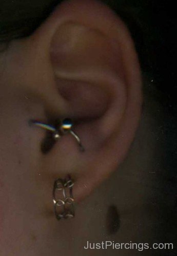 Tragus And Anti Tragus Piercings