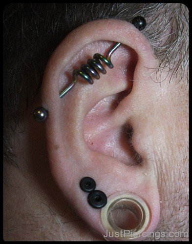 Industrial Lobe Piercing