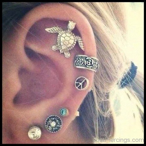 Lobe Helix Piercings