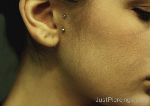 Tragus Piercings