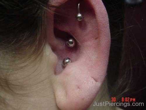 Conch Piercing Photo