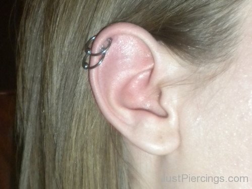 Dual Helix Piercing