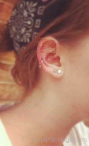 Helix And Lobe  Piercing Picture