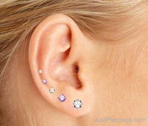 Multiple Lobe Piercing