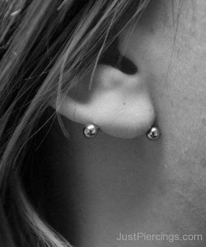 Photo Of Lobe Piercing