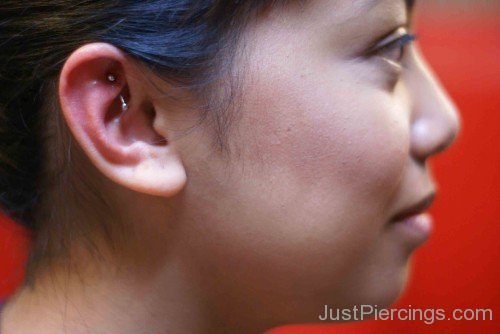 Photo Of Rook Piercing