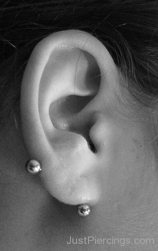 Picture Of Lobe Piercing