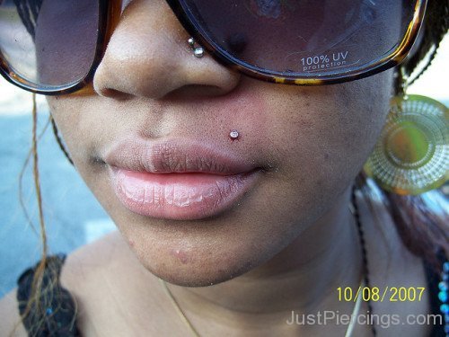 Monroe Piercing Pic