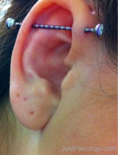 Lovely Scaffold Piercing