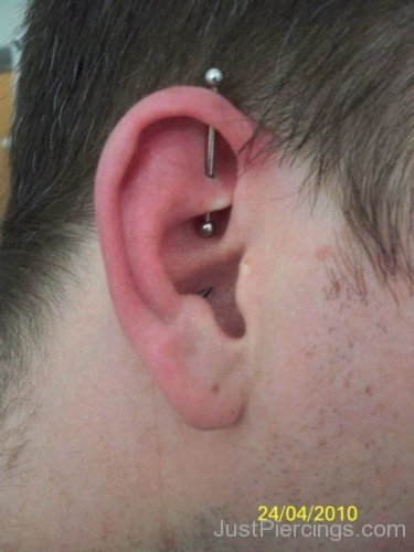 Scaffold Piercing For Men