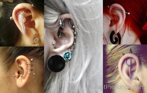 Embedded Ear Piercings