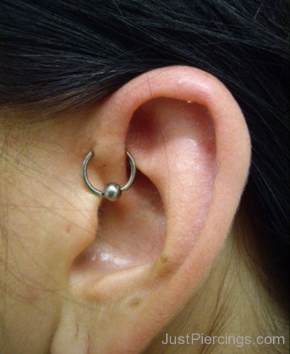 Forward Helix Piercing