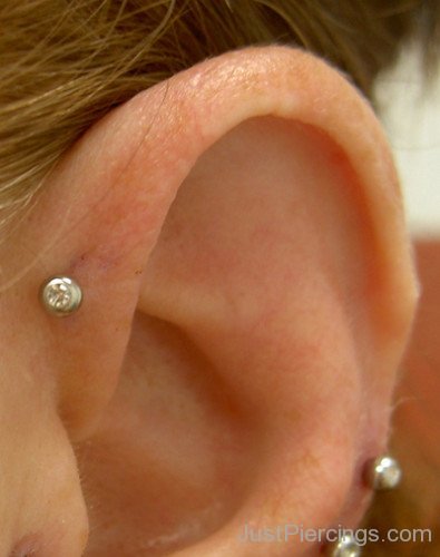 Forward Helix Piercing