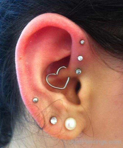 Helix And Lobe Piercings