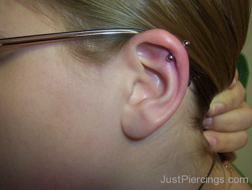 Helix Piercing For Women