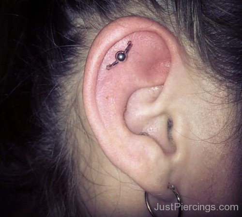 Lobe And Orbital Piercing For Women