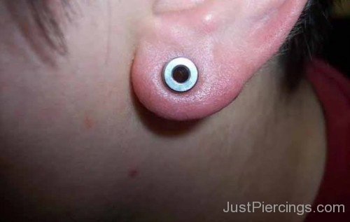 Lobe Stretching Ear Lobe Piercing