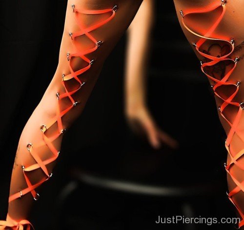 Legs of Orange Piercing-JP123