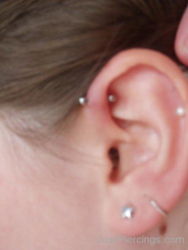 Lobe And Helix Piercing Photo-JP123