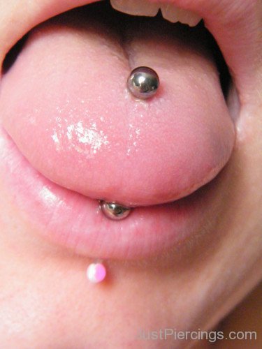 Tongue Piercing By Skin Face-JP123