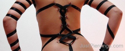 Back Body Corset Piercing-JP12302