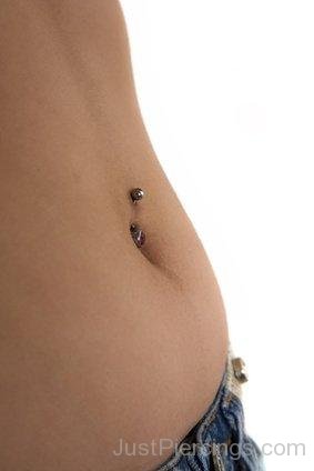 Clean Belly Button Piercing-JP12337