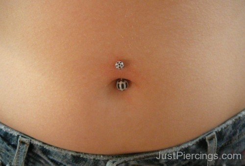 Cute Belly Piercing For Girls-JP12340