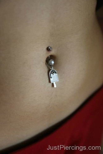 Cute Belly Piercing-JP12342