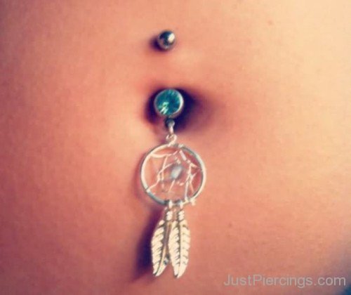 Dreamcatcher Belly Piercing-JP12346