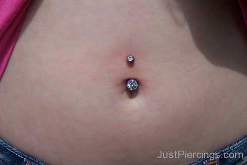 Fresh Belly Piercing For Girls-JP12350