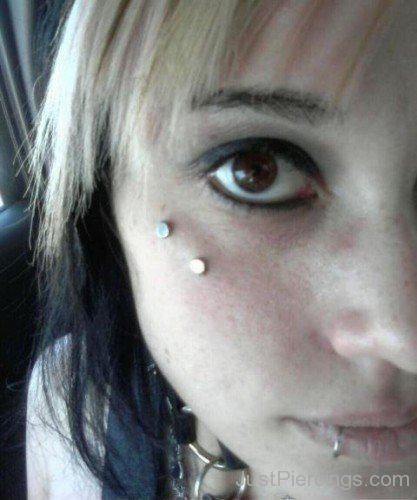 Awesome Butterfly Kiss Piercing