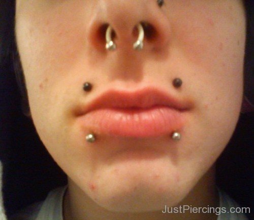 Canine Bites And Septum Piercing