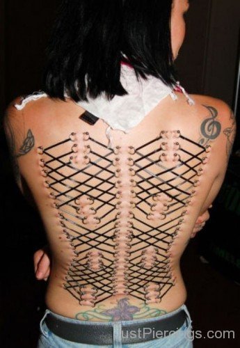 Awesome Corset Piercing 