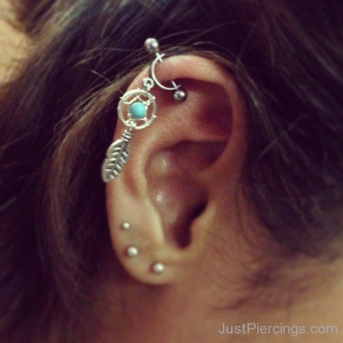 Triple Helix Piercing