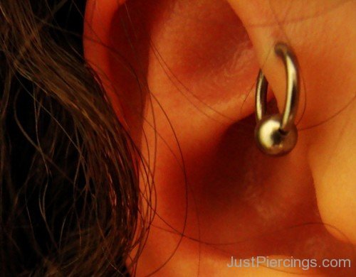 Anti Helix Piercing Image 