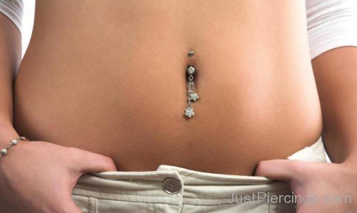 Attractive Belly Button Piercing-JP1002