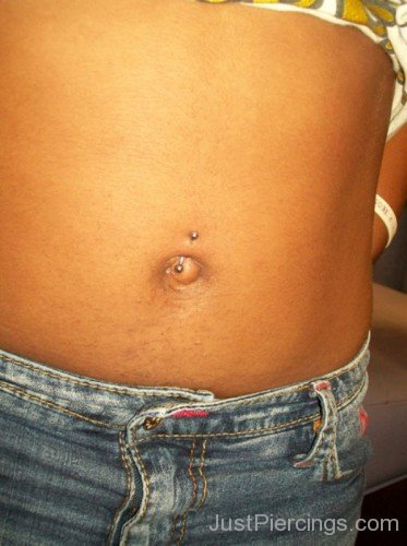 Bottom Belly Button Piercing 4-JP1047