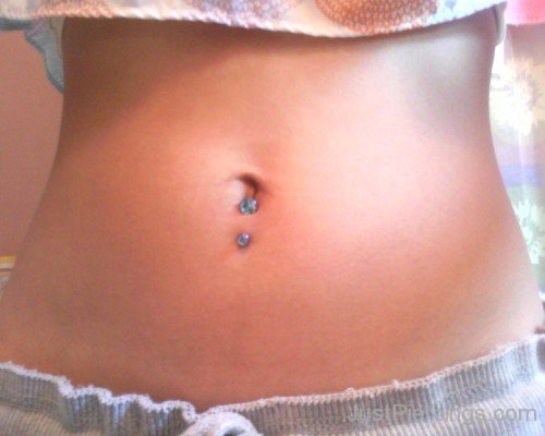 Bottom Belly Button Piercing Image-JP1048