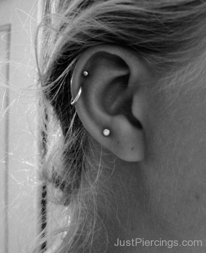 Helix Piercing Tumblr Hoop