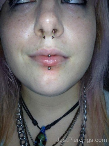 Lip Piercing