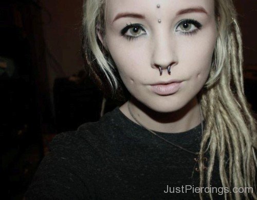 Septum And Vertical Bridge Piercing-JP1130