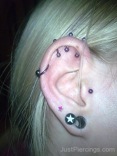 Attractive Ear Piercing-JP1008