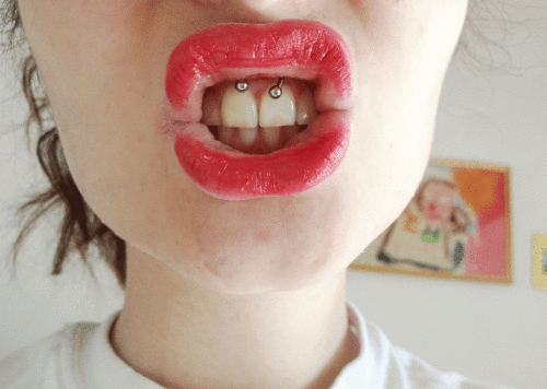 Awesome Frowny Piercing Image-JP102