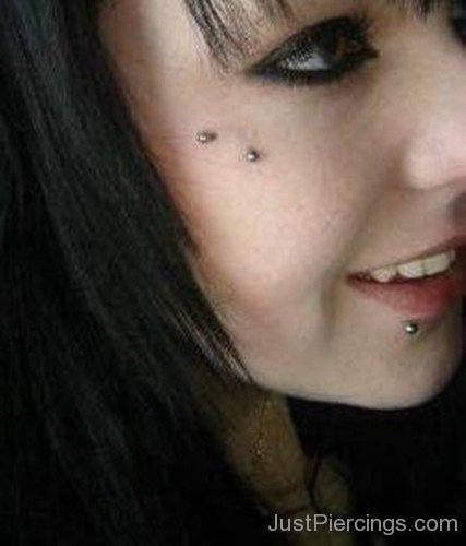 Butterfly Kiss Piercing And Labret Piercing-JP14015