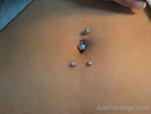 Triangle Belly Piercing For Girls-JP1100